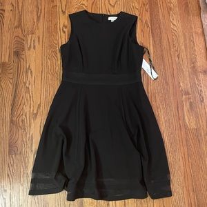NWT Black Calvin Klein Dress-size 12